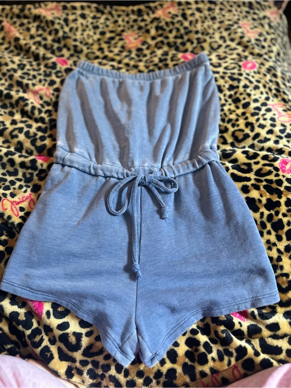 Aeropostale blue romper